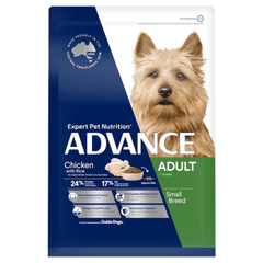 ADVANCE Small Adult Dry Dog Food Chicken With Rice - Furbabies Online