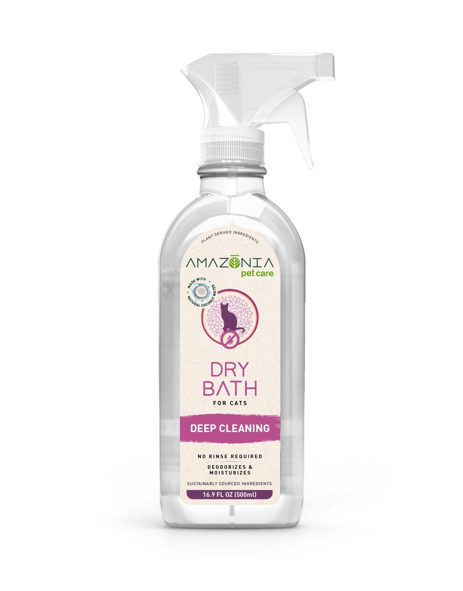 Amazonia Waterless Dry Bath for Cats 500ml - Furbabies Online