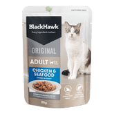 Black Hawk Cat Chicken Gravy 85g 12 Pack (2 Flavour) - Furbabies Online