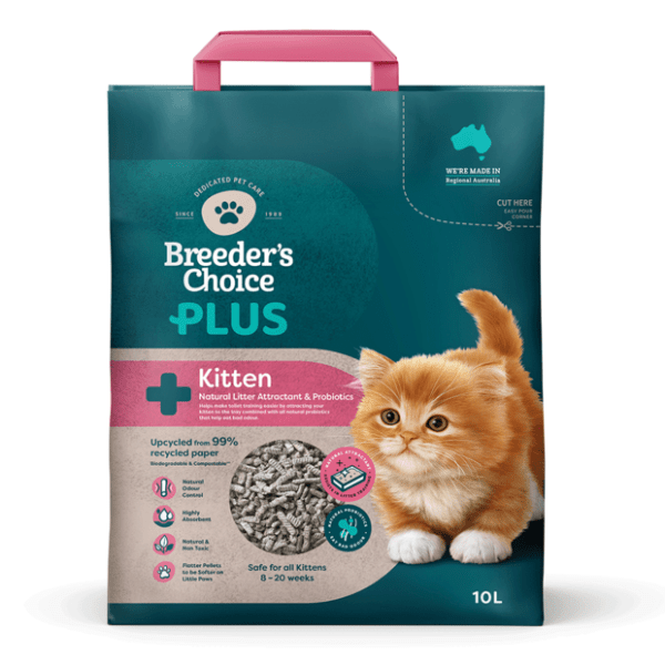 Breeders Choice Plus Kitten Litter - Furbabies Online