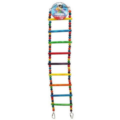 Cheeky Bird Ladder with Beads - Furbabies Online
