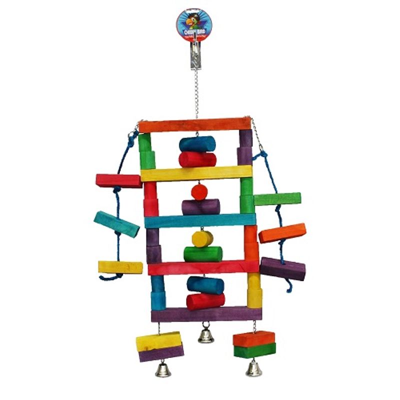 CHEEKY BIRD SQUARE BLOCK LADDER JUMBO - Furbabies Online