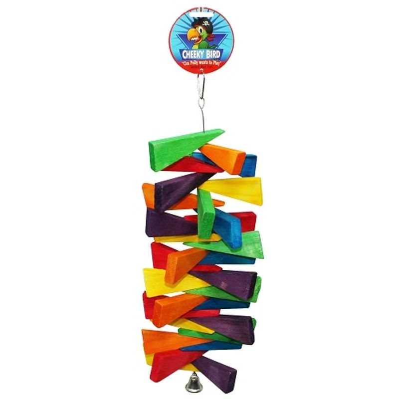 CHEEKY BIRD TRIANGLE SPIRAL - Furbabies Online