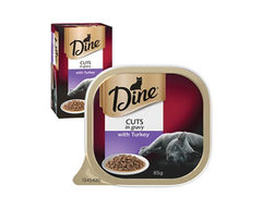 Dine Wet Turkey in Gravy 85g (2 Variants) - Furbabies Online