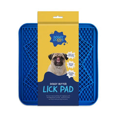 DOGGYLICIOUS DOGGY BUTTER LICK PAD BLUE - Furbabies Online