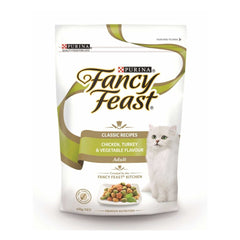 Fancy Feast Dry Chicken & Turkey Veg 450g 4PK - Furbabies Online