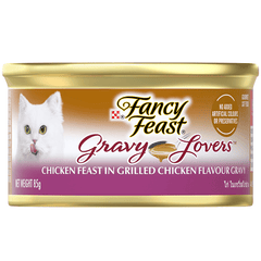 Fancy Feast Gravy Lovers 85g, 24 - Pack (4 Flavour) - Furbabies Online