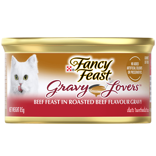 Fancy Feast Gravy Lovers 85g, 24 - Pack (4 Flavour) - Furbabies Online