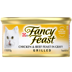Fancy Feast Grilled 85g 24 - Pack (2 Flavour) - Furbabies Online