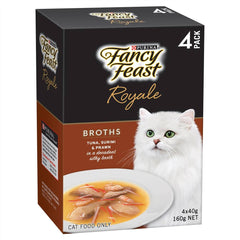 Fancy Feast Royale Tuna Surimi & Prawn Broth 40g (Packs) - Furbabies Online