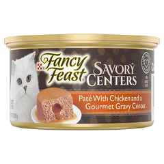 Fancy Feast Savory Center Pate 85g 24 - Pack (3 Flavour) - Furbabies Online