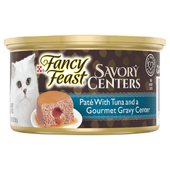 Fancy Feast Savory Center Pate 85g 24 - Pack (3 Flavour) - Furbabies Online
