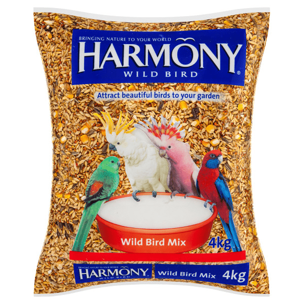 HARMONY WILD BIRD MIX 4KG - Furbabies Online
