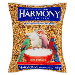 HARMONY WILD BIRD MIX 4KG - Furbabies Online