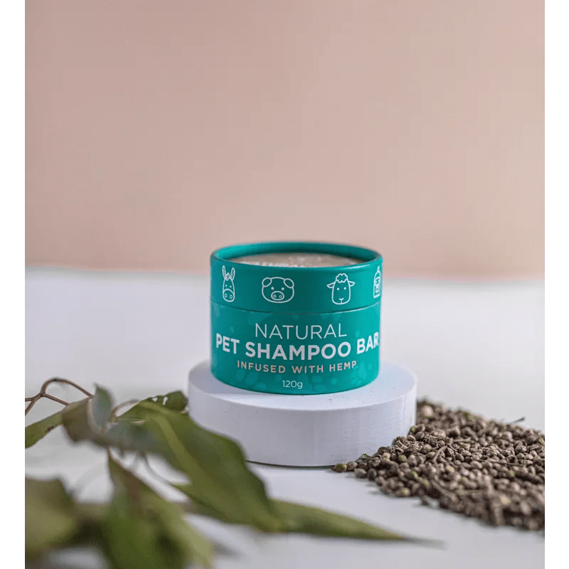 HEMP COLLECTIVE NATURAL PET SHAMPOO BAR 120G - Furbabies Online