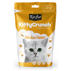 Kit Cat Kitty Crunch Treat Chicken 60gm - Furbabies Online
