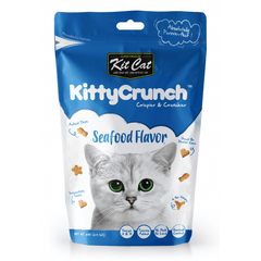Kit Cat Kitty Crunch Treat Seafood 60gm - Furbabies Online