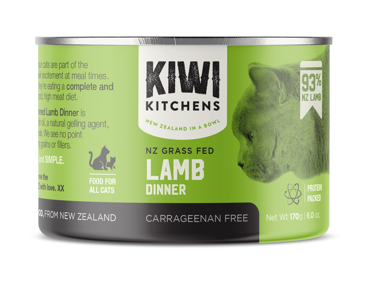 KIWI KITCHENS Cat Lamb 170g 18 Pack - Furbabies Online