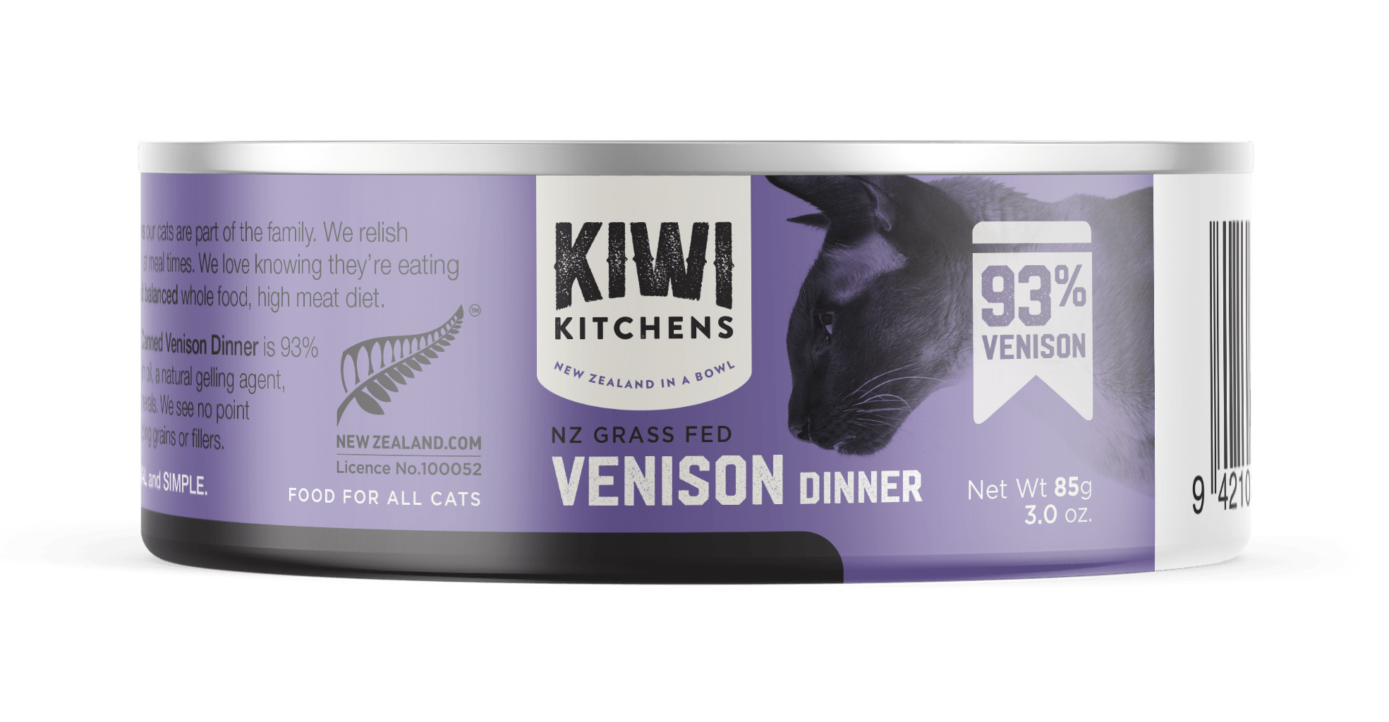 KIWI KITCHENS Cat Venison 18PK (2 Weights) - Furbabies Online