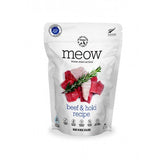 Meow Freeze Dried Cat Food Beef & Hoki 280gm - Furbabies Online