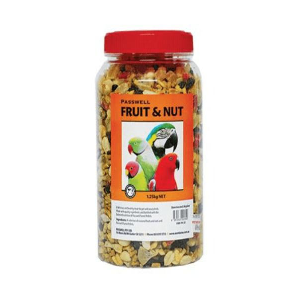 PASSWELL FRUIT & NUT 1.25KG - Furbabies Online