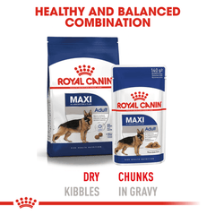 Royal Canin Maxi Adult Wet Dog Food Pouches - Furbabies Online