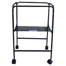 SHOWMASTER HANGING CAGE STAND BLACK - Furbabies Online