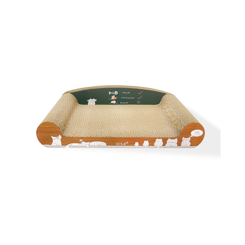 ZODIAC Sofa Cat Scratcher - 24.5x50x13.5 cm (2 Colors) - Furbabies Online