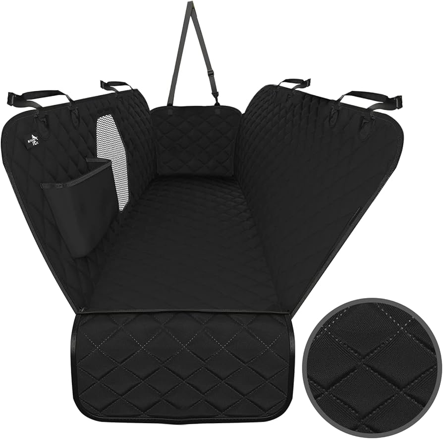 Pet Amigos Dog Back Seat Protector - Hard Base