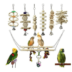 9 Pack Bird Chewing Toys - Furbabies Online