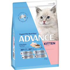 Advance Cat Dry Kitten Chicken With Rice - Furbabies Online