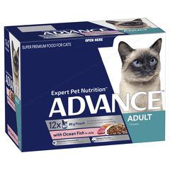 Advance Cat Wet Jelly 85g 12 - Pack - Furbabies Online