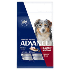 ADVANCE Healthy Ageing Medium Breed Chicken with Rice - Furbabies Online