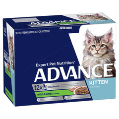 Advance Kitten Wet Lamb Gravy 85g 12 - Pack - Furbabies Online