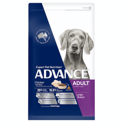 ADVANCE Large Adult Dry Dog Food Chicken With Rice - Furbabies Online