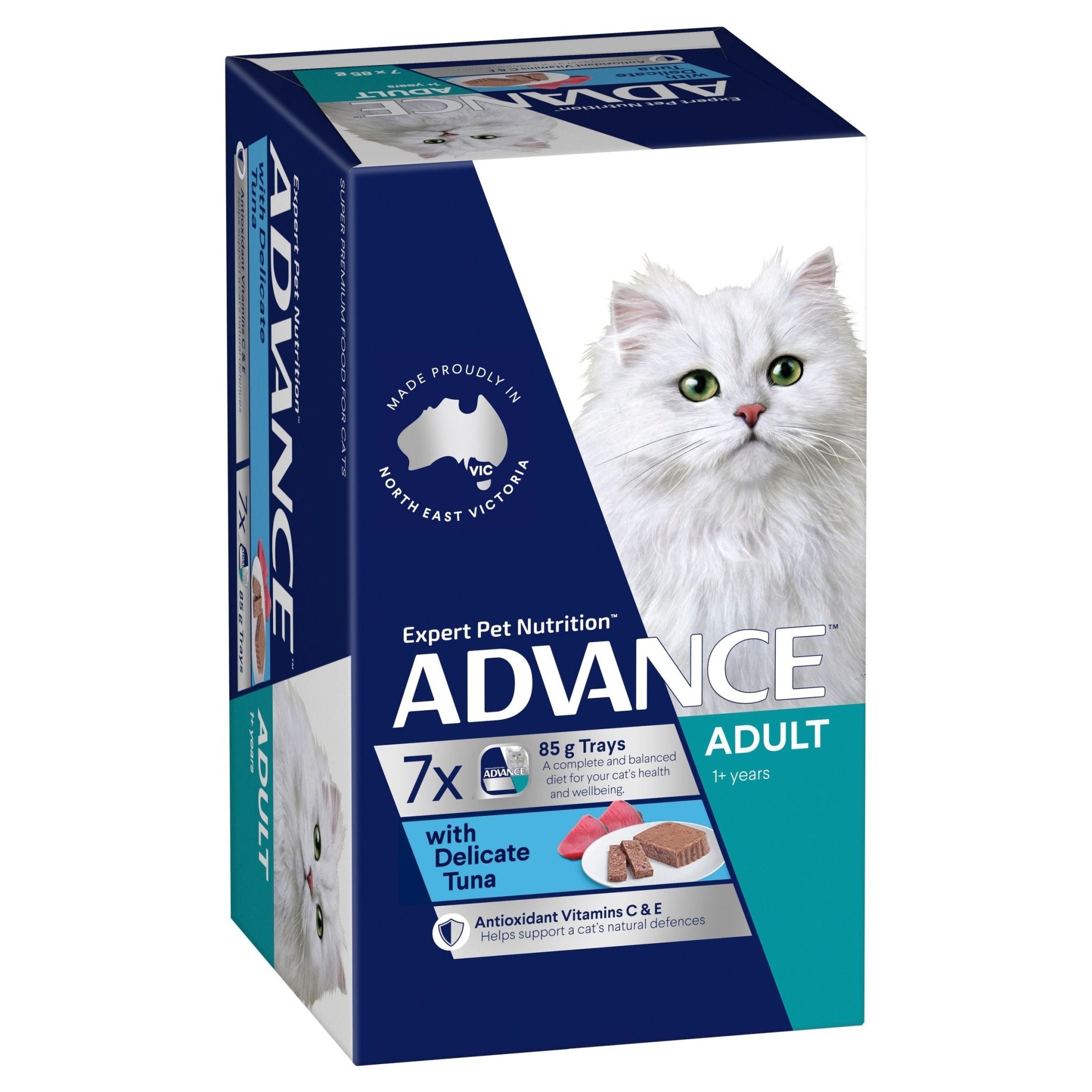 Advance Wet Adult Cat Tuna 85g 7 - Pack - Furbabies Online