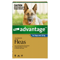 Advantage Extra Large Dog Flea Treatment - Furbabies Online