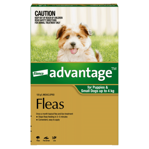 Advantage Small Dog Green - Furbabies Online