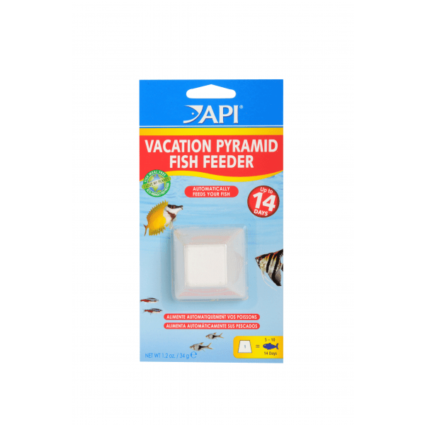 API Vacation Pyramid Fish Feeder Up to 14 Days - Furbabies Online