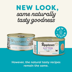 Applaws Kitten Tuna in Jelly 70g 24 - Pack - Furbabies Online