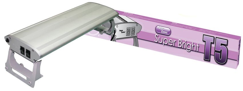 Aqua Zonic Super Bright T5 Twin Tube Light Unit 45cm - Furbabies Online