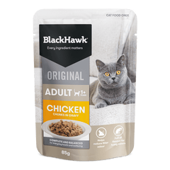 Black Hawk Cat Chicken (2 Weight) - Furbabies Online