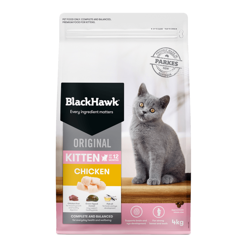 Black Hawk Kitten Chicken (3 Weight) - Furbabies Online