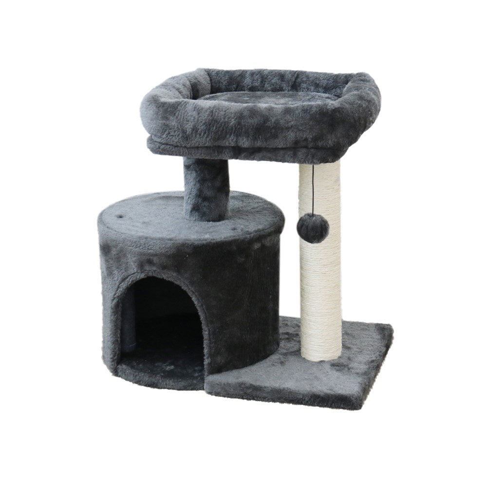 CATIO Chipboard Flannel Cat Scarathing Tower - Mini - Furbabies Online