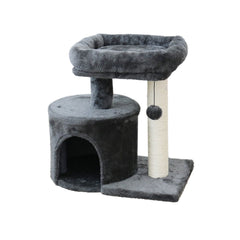CATIO Chipboard Flannel Cat Scarathing Tower - Mini - Furbabies Online