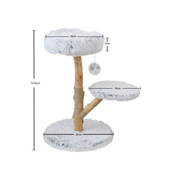 CATIO “Pure” Double - level Cat Resort 50x50x75cm - Furbabies Online