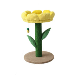 CATIO Yellow Camellia Cat Scratching Tree - Furbabies Online