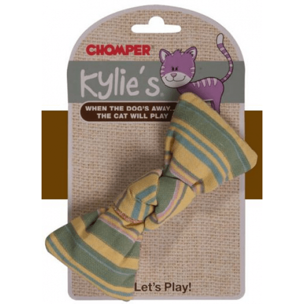 Chomper Kylie's Jute Vintage Play Bow - Furbabies Online
