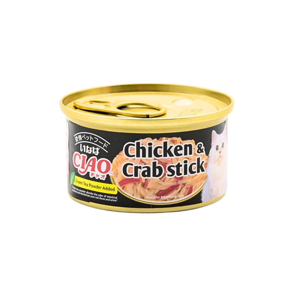 CIAO Chicken Fillet and Crab Stick in Jelly Cat Canned Food C - 13 - Furbabies Online