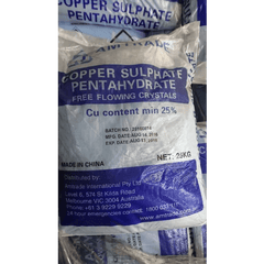 COPPER SULPHATE 25KG - Furbabies Online